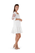 Hermosa Eyelet Swing Dress