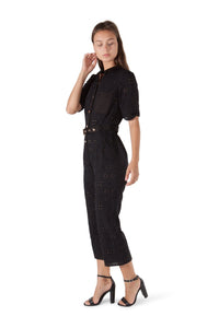 Spring Eyelet Jumpsuit