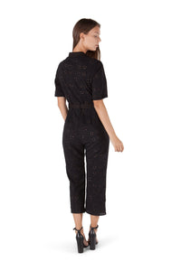 Spring Eyelet Jumpsuit