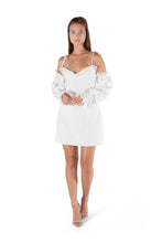 Vera Eyelet Mini Dress