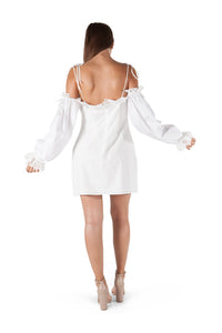 Vera Eyelet Mini Dress