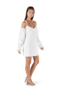 Vera Eyelet Mini Dress