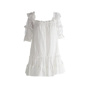 Hermosa Eyelet Swing Dress